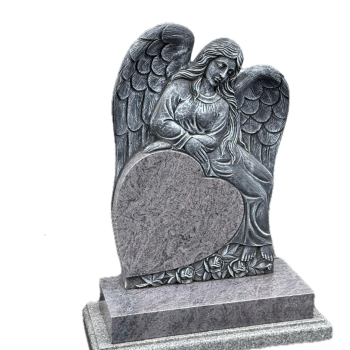 The Malina angel headstone in SK Blue