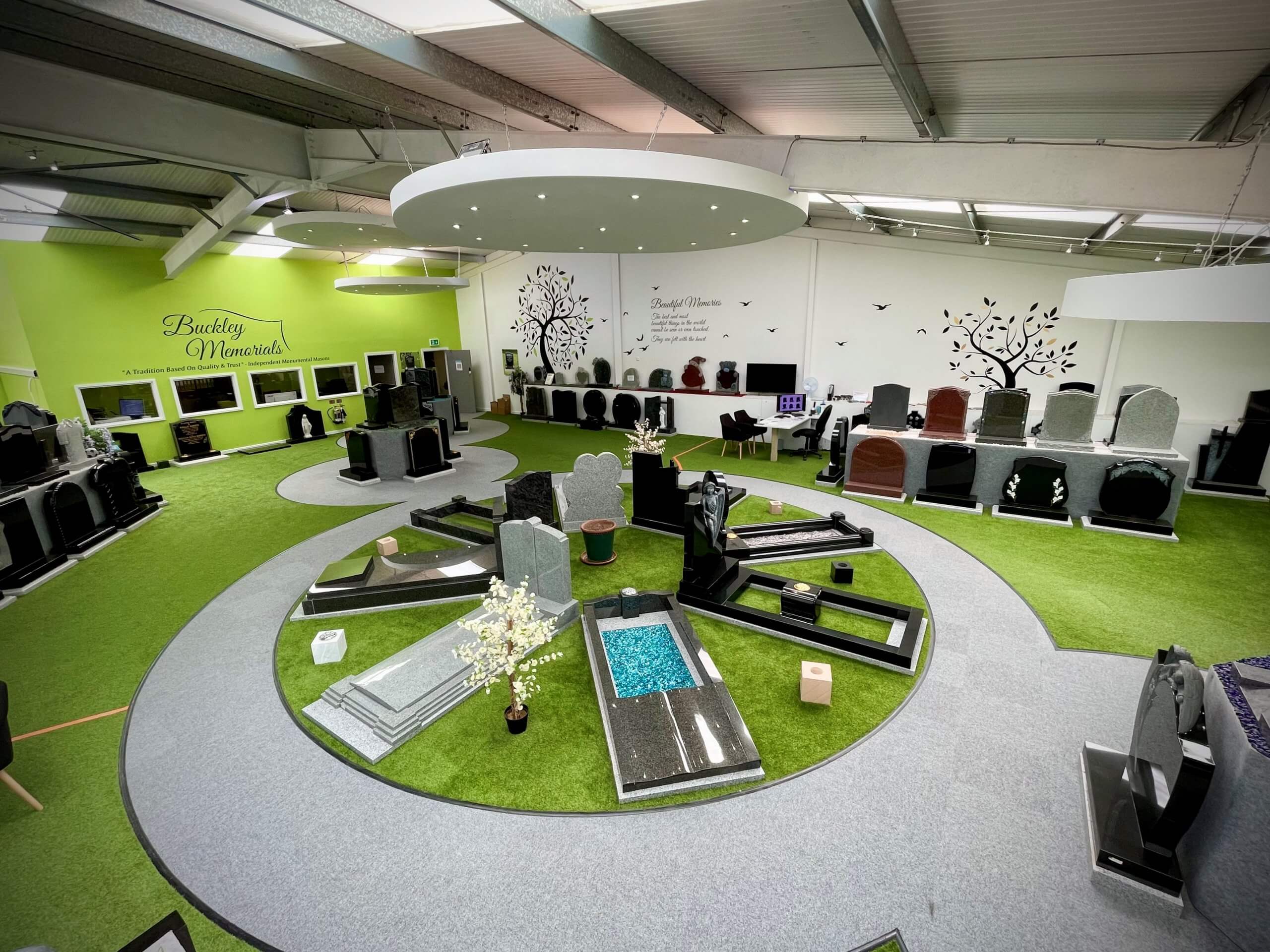 The Memorial Centre showroom